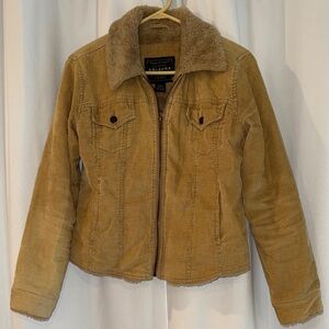Arizona Jean Company Women's Brown Teddy Jacket